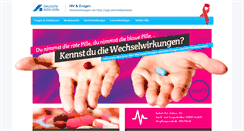 Desktop Screenshot of hiv-drogen.de